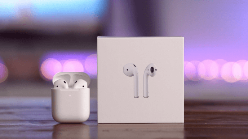 giới thiệu tai nghe airpods
