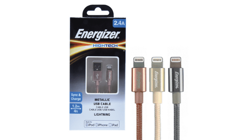 dây sạc iphone lightning metallic