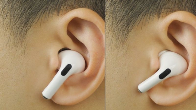 cảm nhận khi đeo lên tai