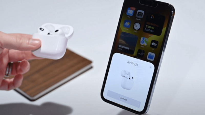 kết nối airpods 3