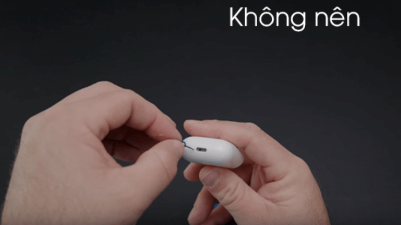 không nên vệ sinh