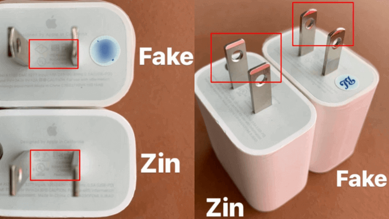 phân biệt qua chữ in và cạnh cắt