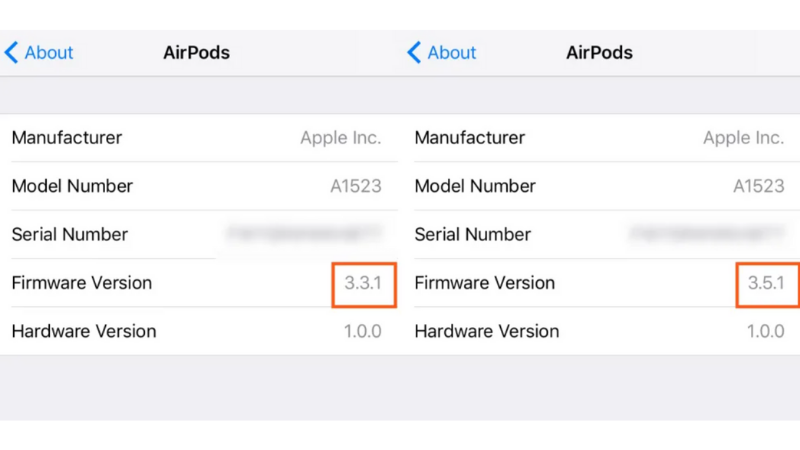 phiên bản firmware