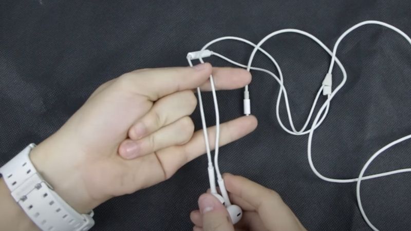 quấn dây theo hình số 8 bước 2