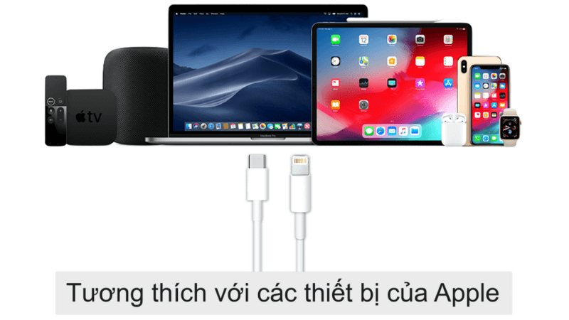 tương thích với các thiết bị apple